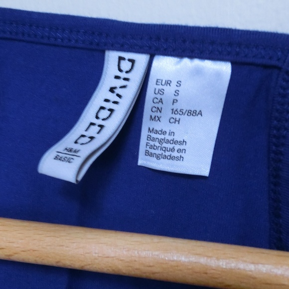 Blue Halter Crop Top | 2 for $10 Bundle Item - Picture 3 of 3